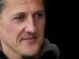 Stuck: Schumacher had no choice but to retire